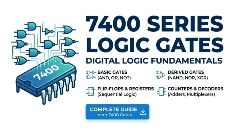 7400 Series Logic Gates & 7400 and 4000 Series ICs Explained