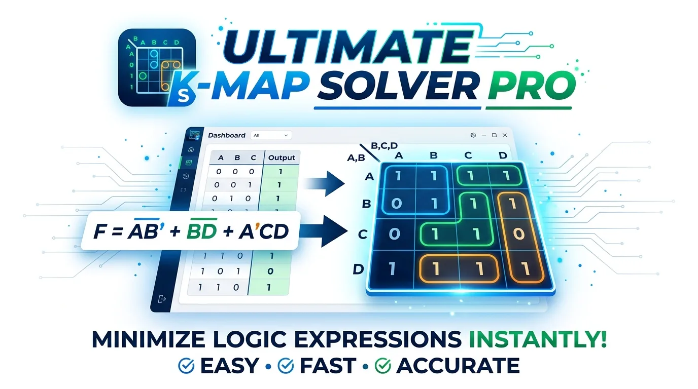 K-Map Solver Pro