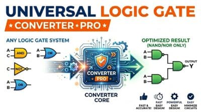 Universal Logic Gate Converter Pro | Boolean to NAND/NOR