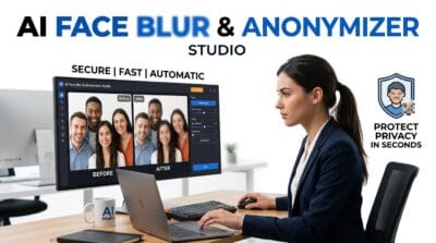 Free AI Face Blur & Anonymizer Studio | Auto Censor Photos