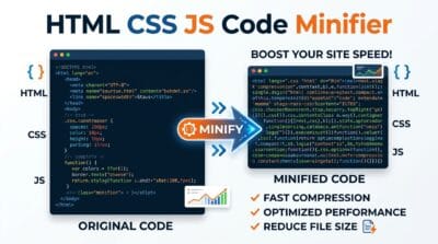 Free HTML, CSS & JS Code Minifier – Offline Tool