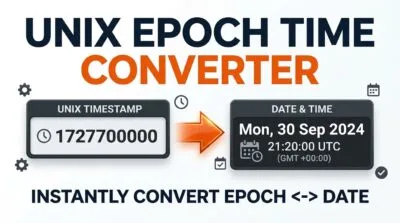 Free Unix Epoch Time Converter & Timestamp Studio – Offline Tool