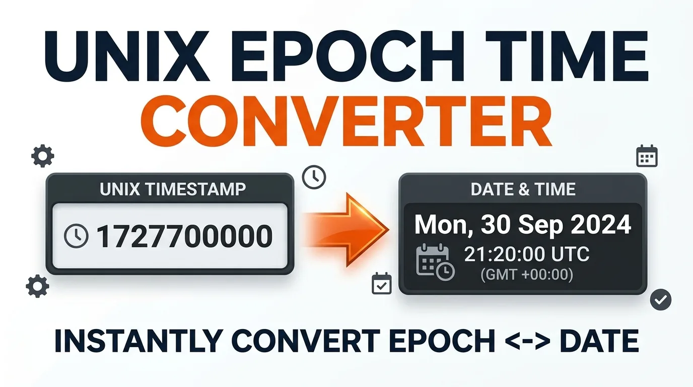 Unix Epoch Time Converter