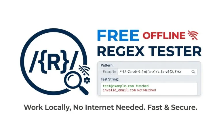 Free Offline Regex Tester: How Regular Expressions Actually Work