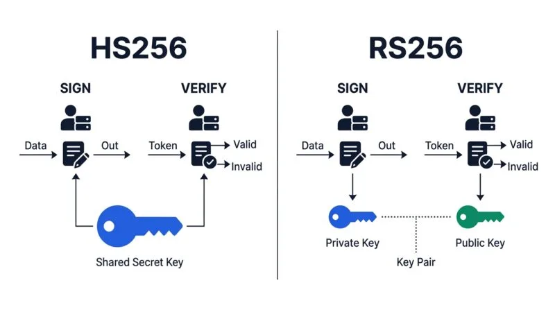 signature proves a token