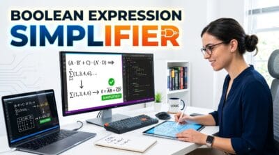 Boolean Expression Simplifier & Logic Gate Calculator