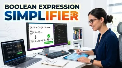 Boolean Expression Simplifier & Logic Gate Calculator