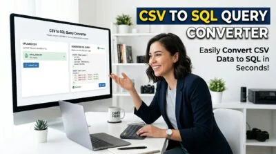 Free CSV to SQL Query Converter | 100% Offline Generator