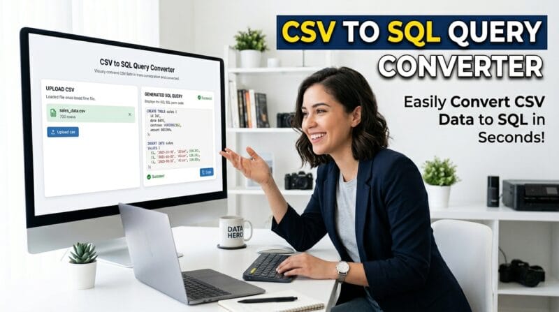 CSV to SQL query converter