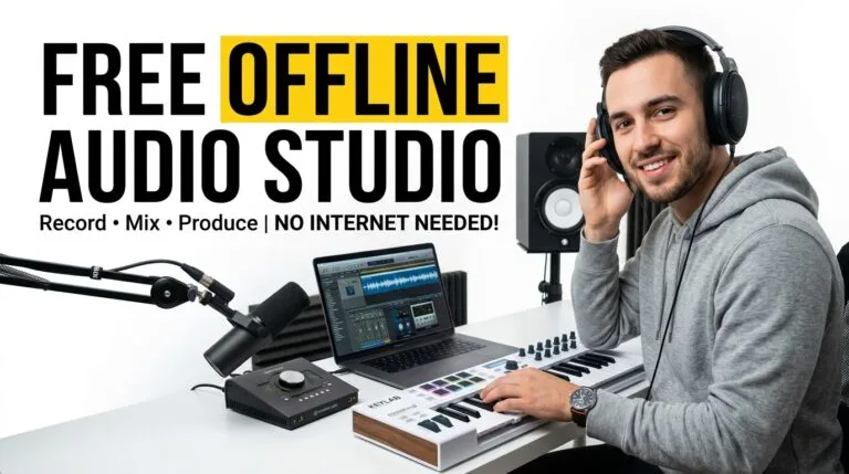 How to Trim, Convert, and Add Effects to Audio Files Offline | Free Offline Audio Studio