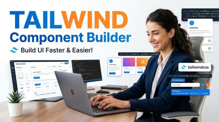 How to work Ultimate Offline Tailwind Component Builder