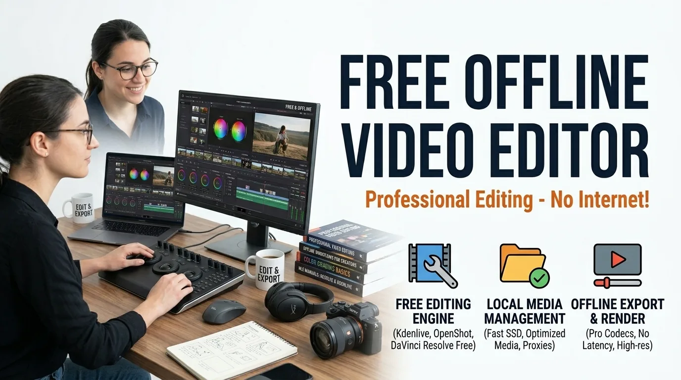 free offline video editor