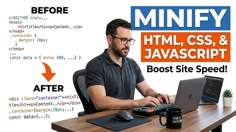How to Minify HTML, CSS, and JavaScript
