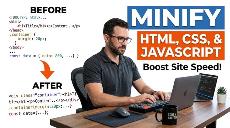 Minify HTML, CSS, and JavaScript