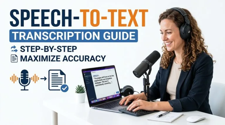 Free AI Speech-to-Text Transcription Tool Guide— 100% Offline, 5-Tab Workspace