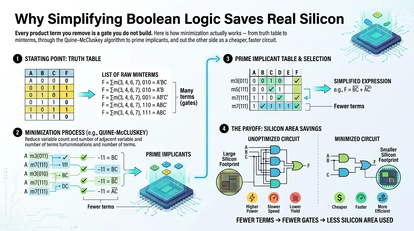 Boolean Minimization Explained