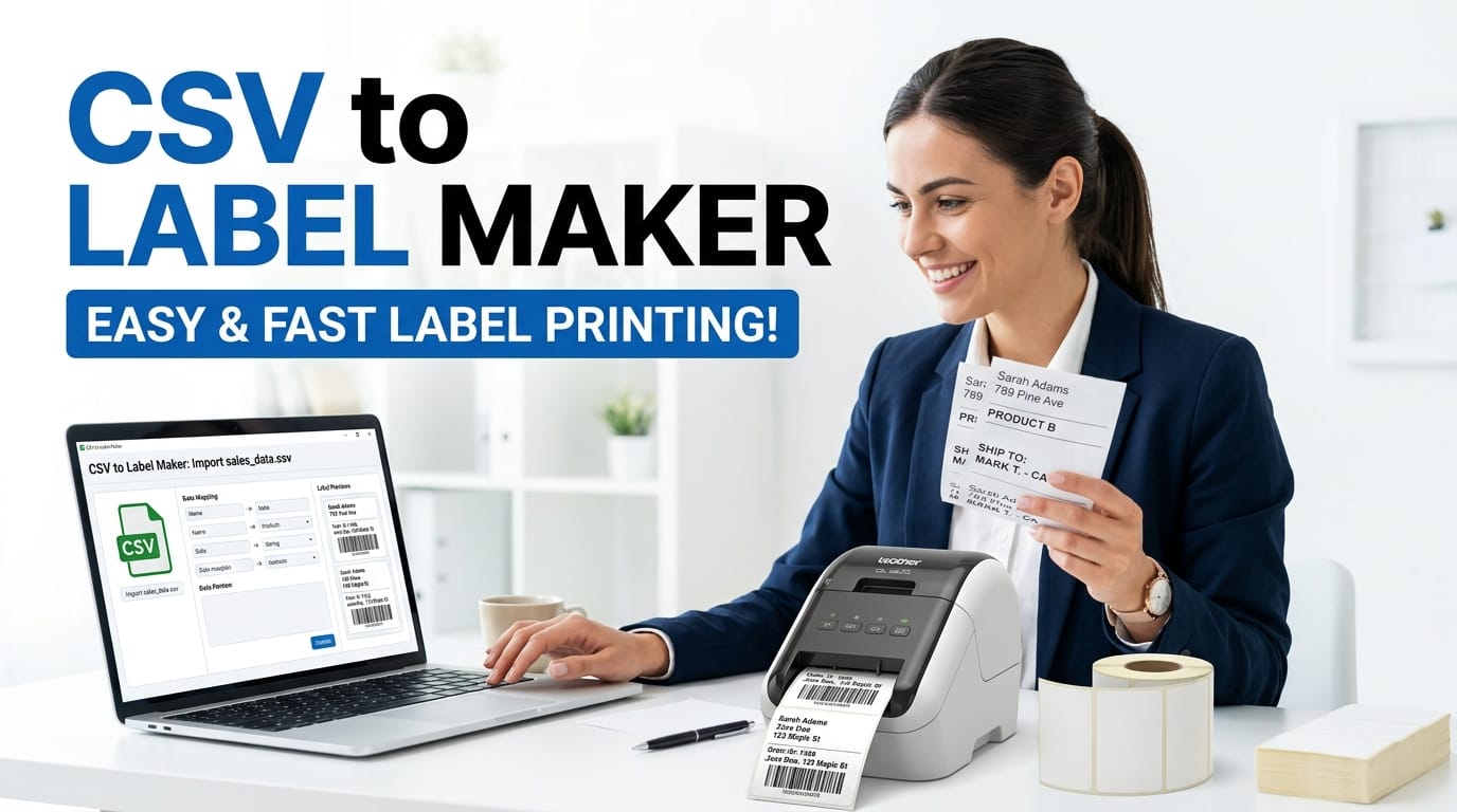 CSV to Label Maker