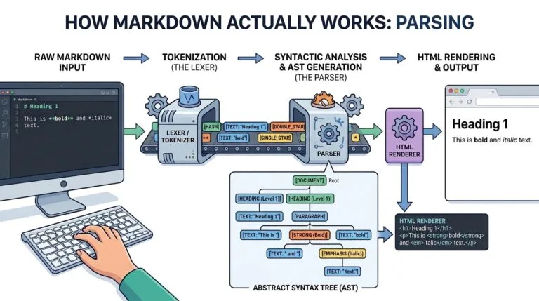 Best offline Markdown to HTML Converter: How Markdown Actually Works: