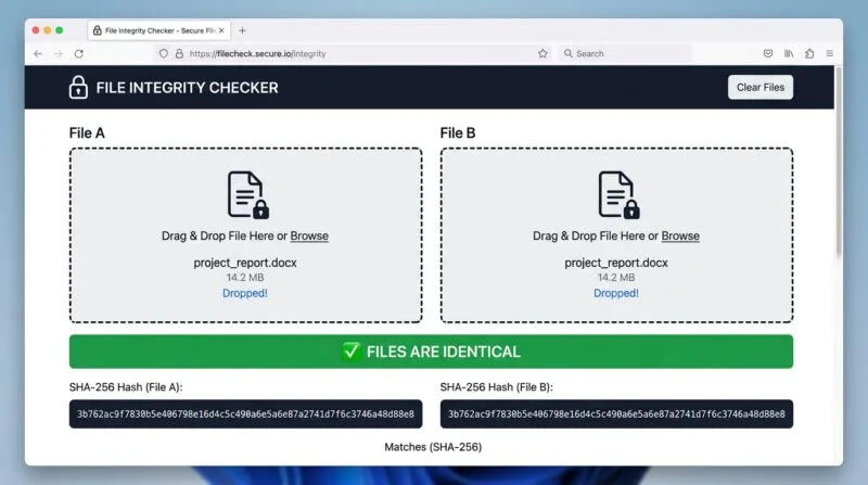 File Checksum