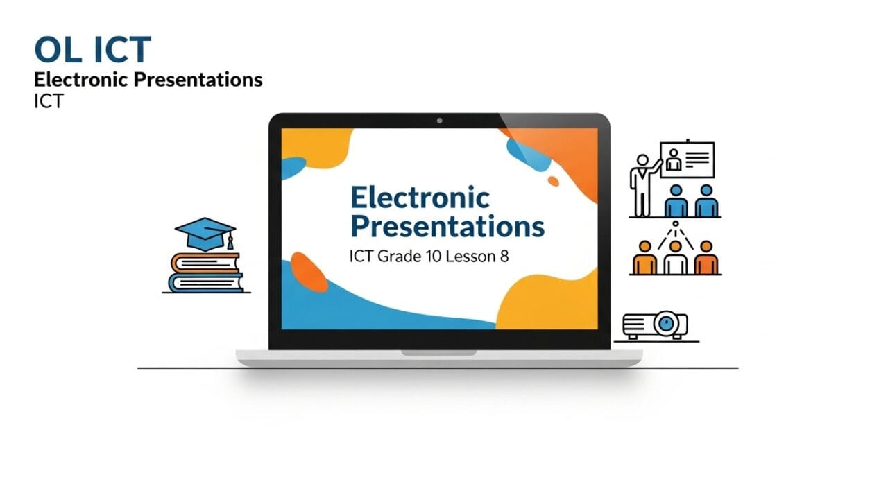 OL ICT Electronic Presentations (ICT Grade 10 Lesson 8) 🍕