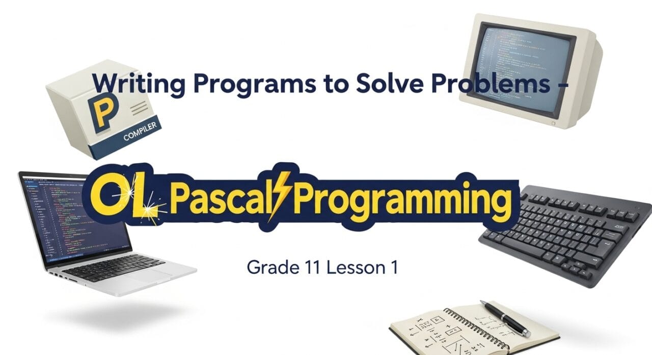Writing Programs to Solve Problems – OL Pascal Programming ⚡ (Grade 11 Lesson 1)