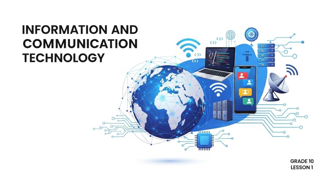 Information and Communication Technology 🙄 (Grade 10 Lesson 1)