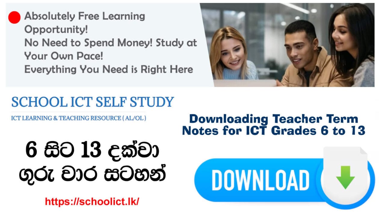 Unlocking the Benefits of Downloading Teacher Term Notes for ICT Grades 6 to 13