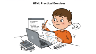 HTML practical exercises 7