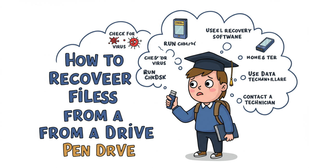 How to Recover Files from a Pen Drive That Are Not Showing