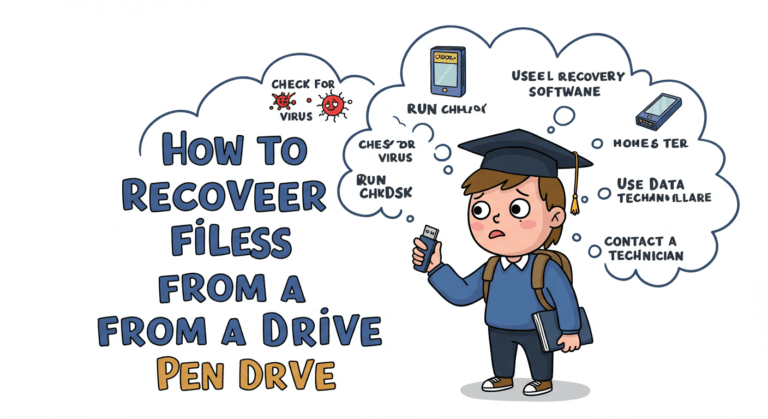 How to Recover Files from a Pen Drive That Are Not Showing