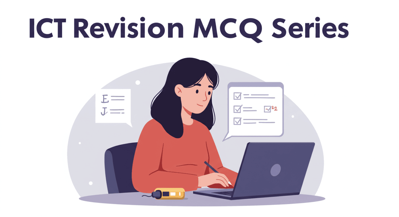 ICT Revision MCQ Series 9. Database