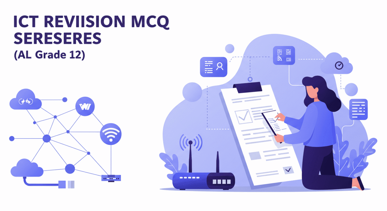 ICT Revision MCQ Series (AL Grade 12) . 3 Number System and Data Representation 