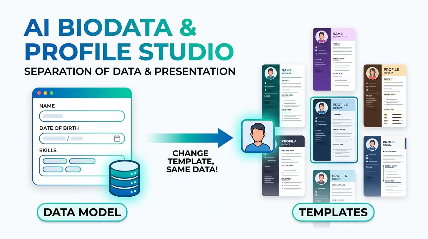 AI Biodata & Profile Studio