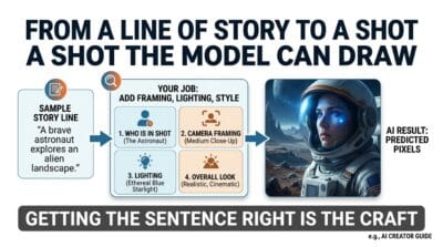 AI Prompt Engineering for Story-to-Storyboard Shots